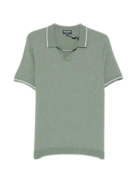piped polo-collar T-shirt by ANTONY MORATO