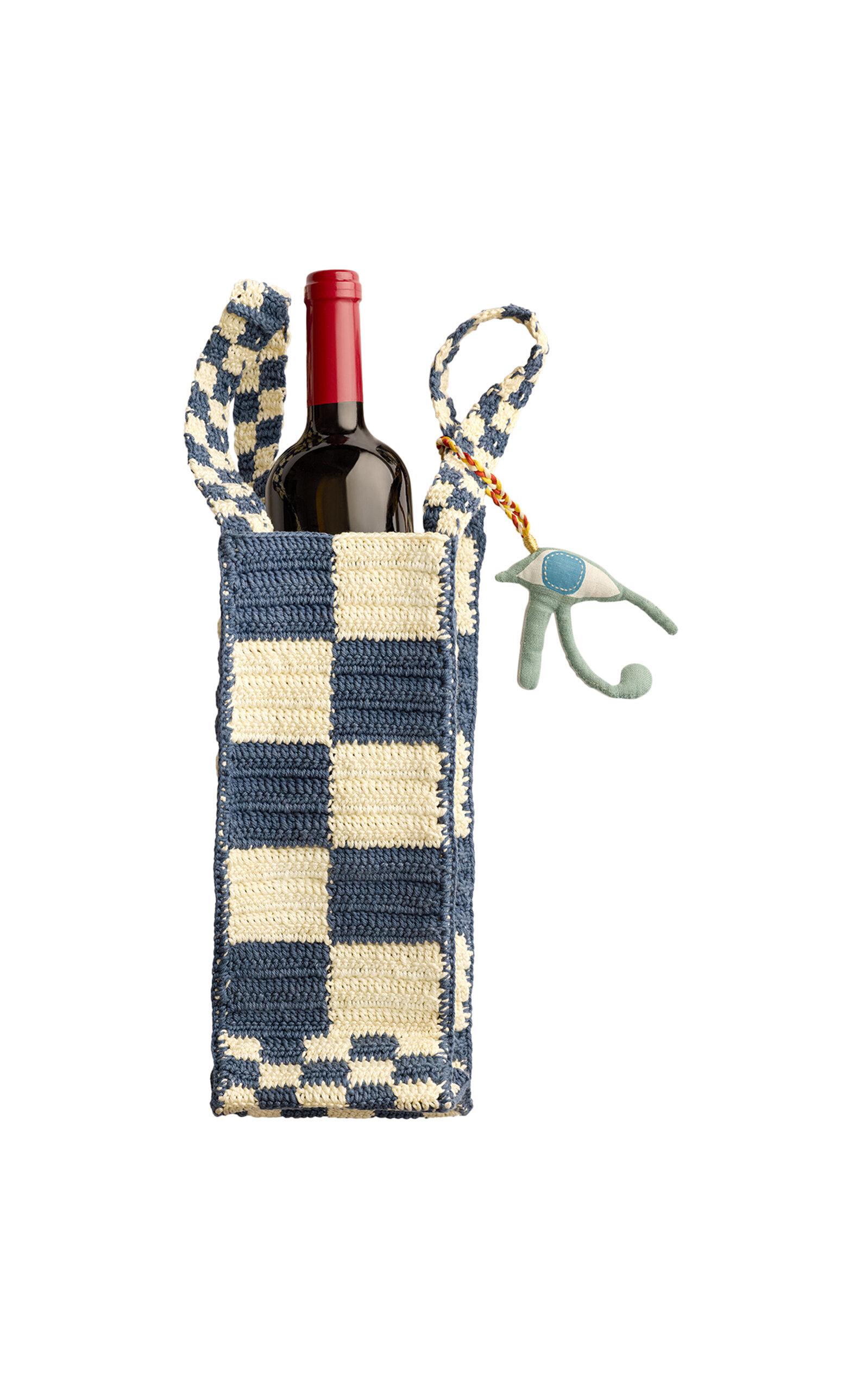 ANŪT Cairo - Cleo Wine Bag - Blue - Moda Operandi by ANUT CAIRO