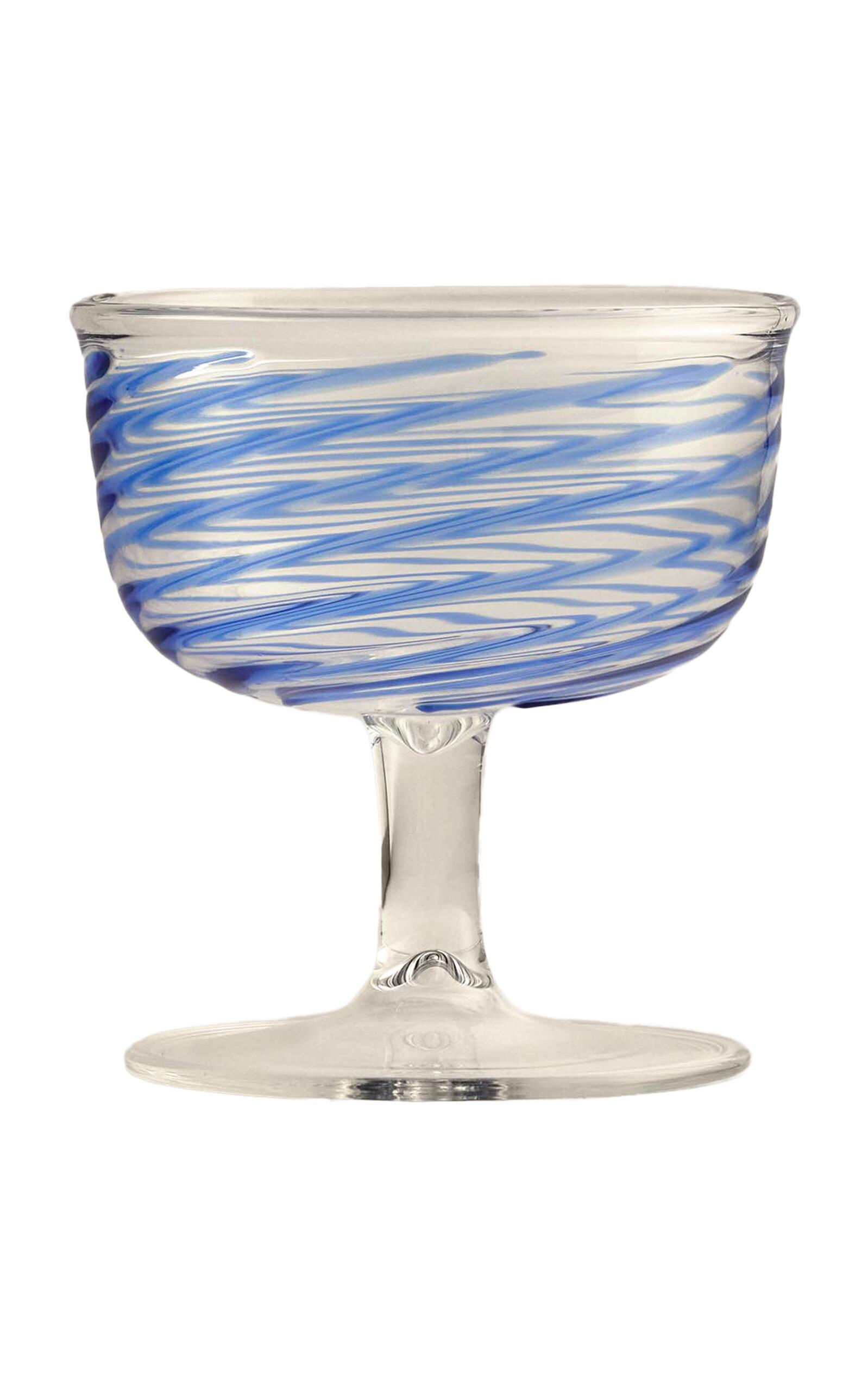 ANŪT Cairo - Set-of-Two; Swirly Ice Cream Bowls - Blue - Moda Operandi by ANUT CAIRO