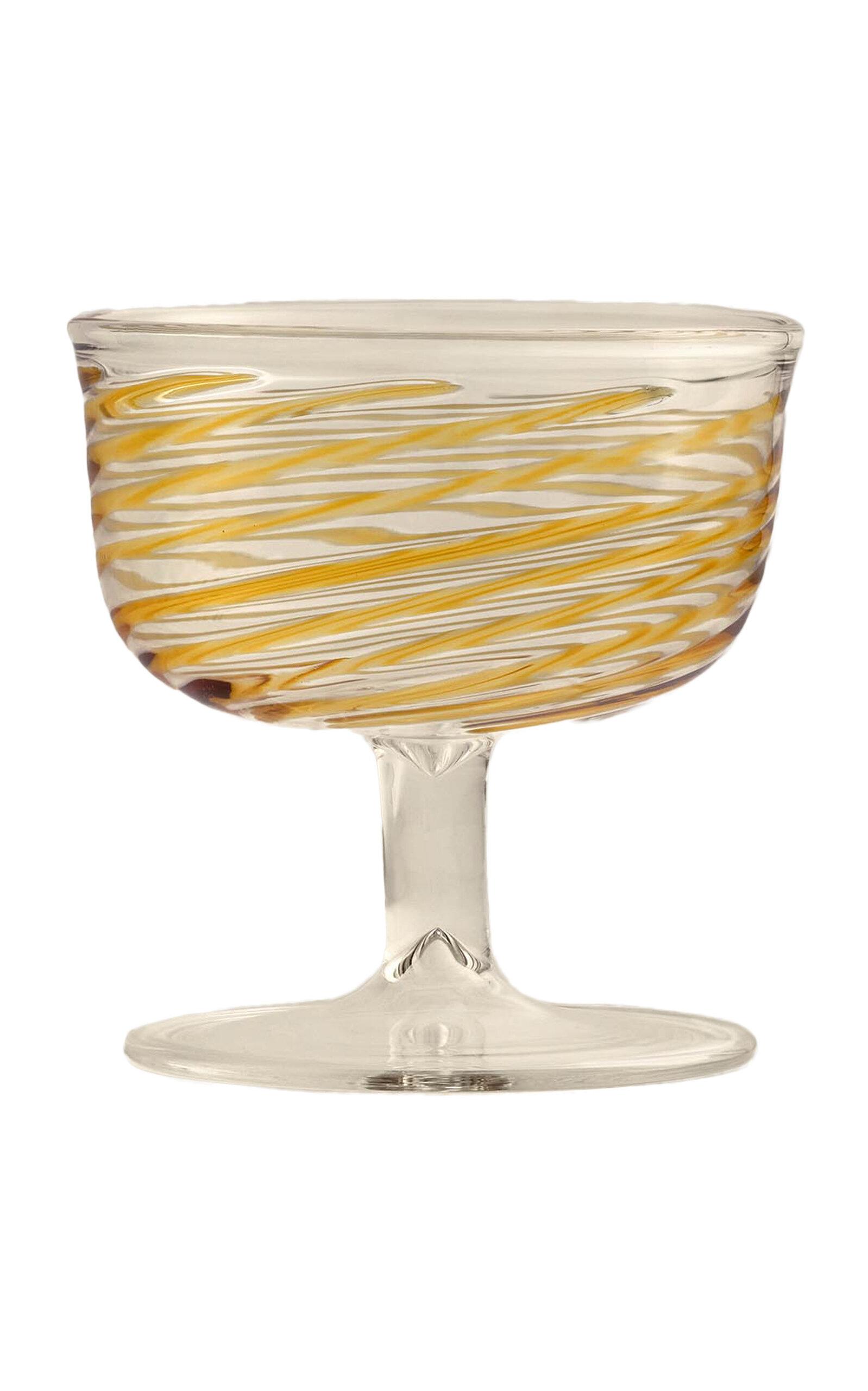 ANŪT Cairo - Set-of-Two; Swirly Ice Cream Bowls - Yellow - Moda Operandi by ANUT CAIRO