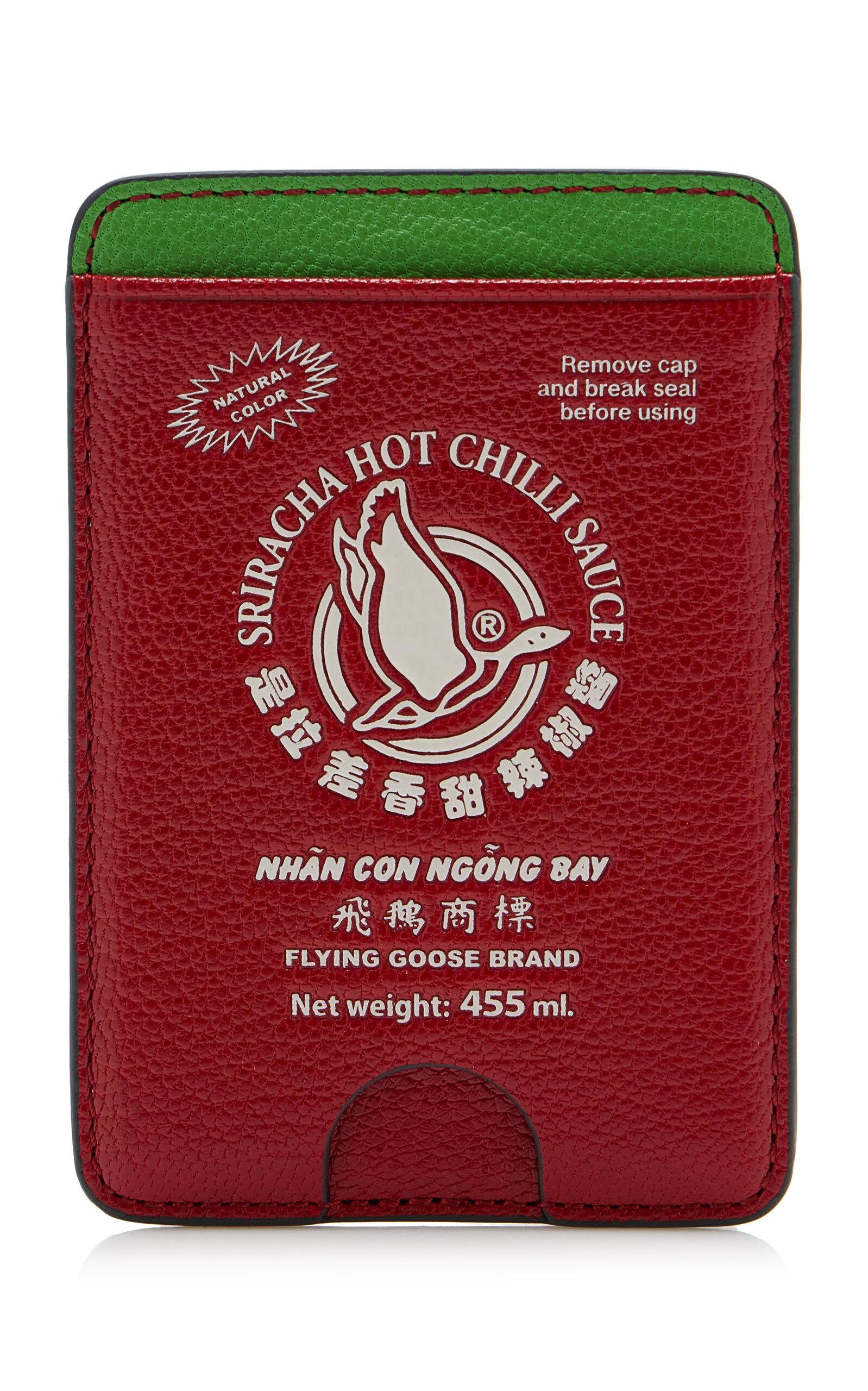 Anya Hindmarch - Flying Goose Sriracha Magnetic Card Case - Red - Moda Operandi by ANYA HINDMARCH
