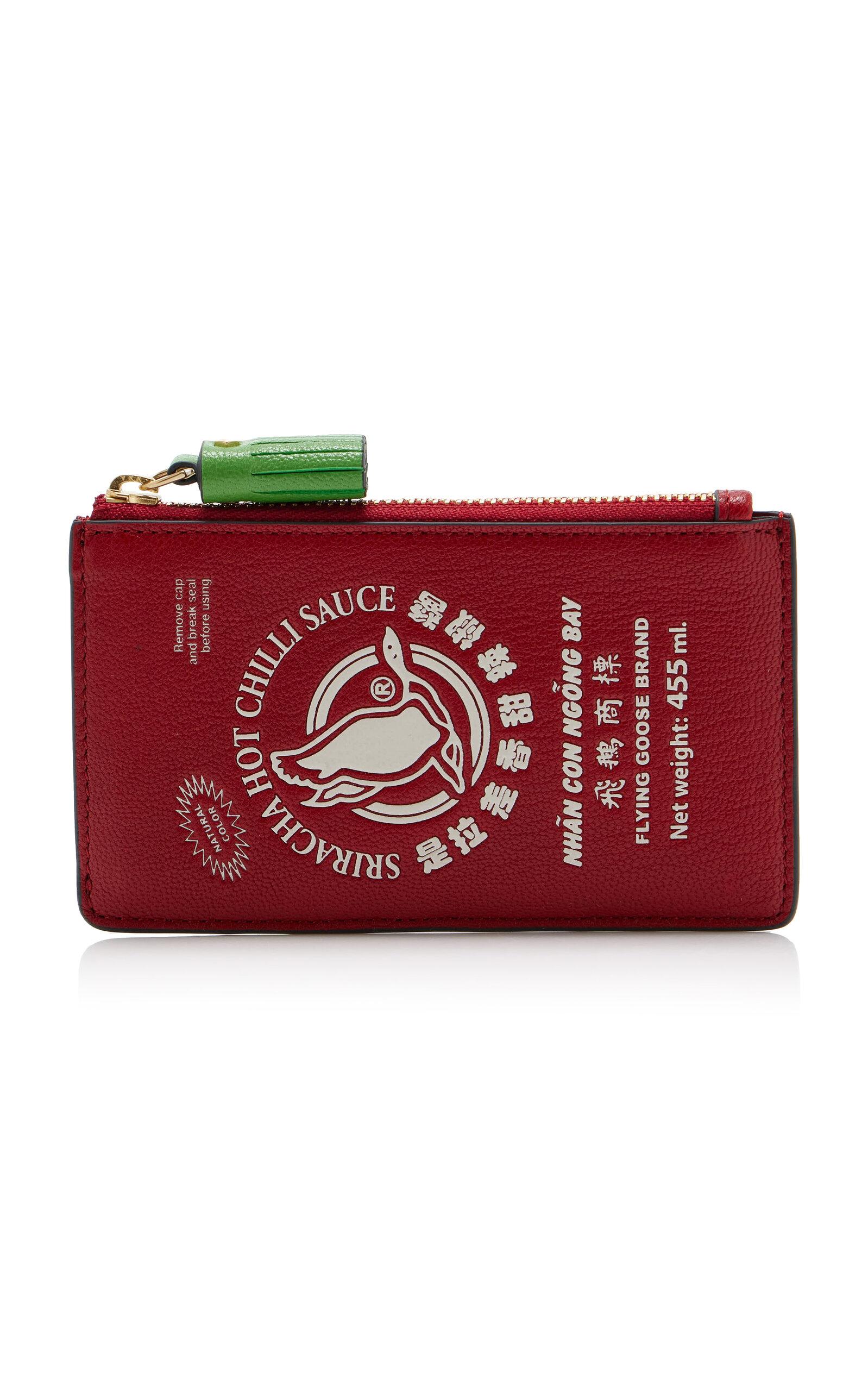 Anya Hindmarch - Flying Goose Sriracha Zip Card Case - Red - Moda Operandi by ANYA HINDMARCH