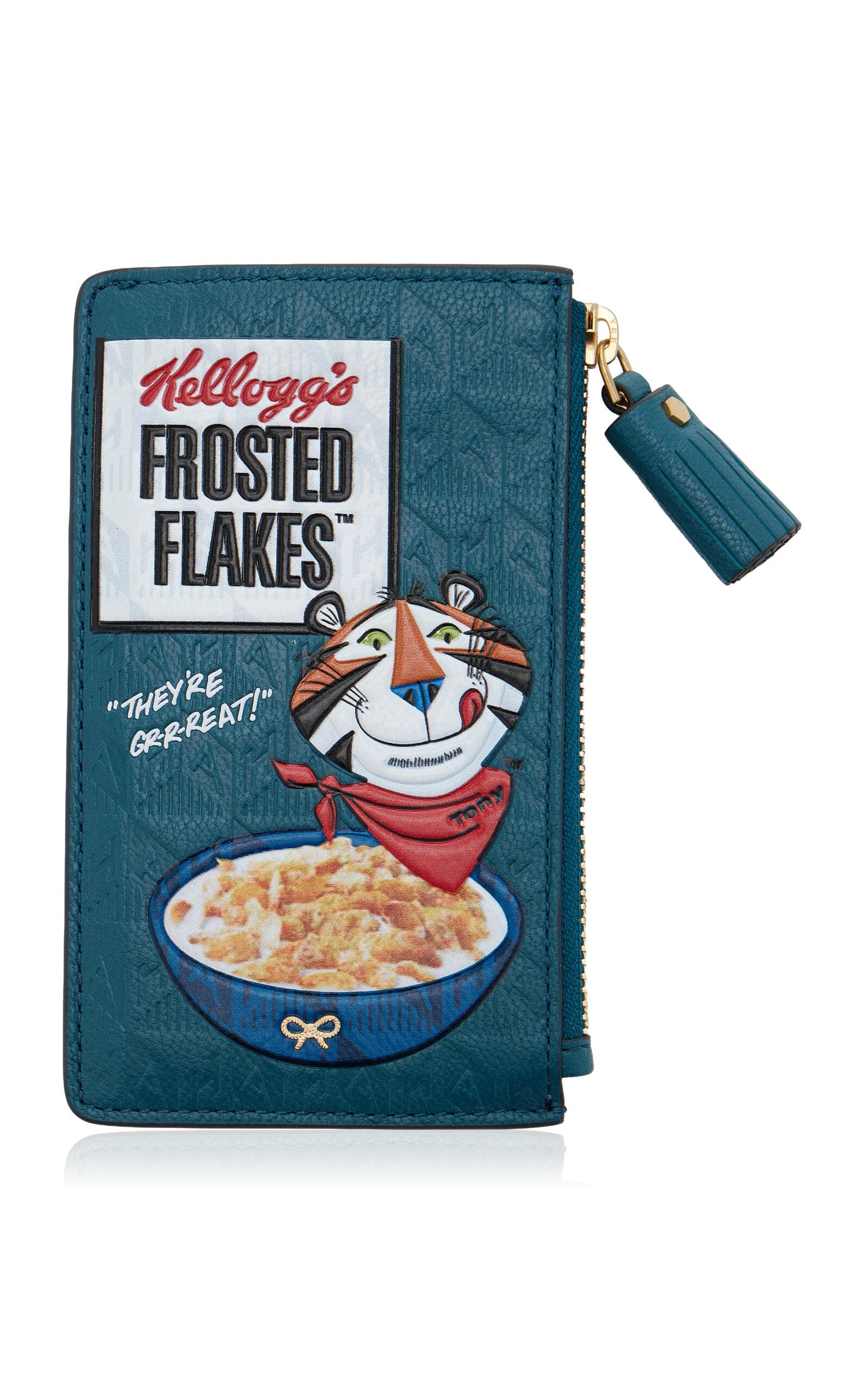 Anya Hindmarch - Frosted Flakes Leather Zipped Card Case - Multi - Moda Operandi by ANYA HINDMARCH