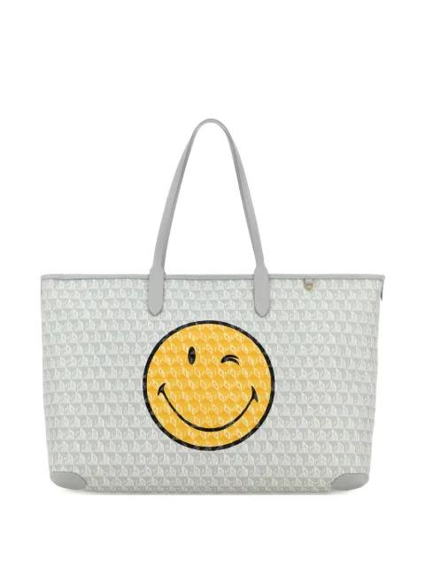 I am a Plastic Bag printed canvas tote bag by ANYA HINDMARCH