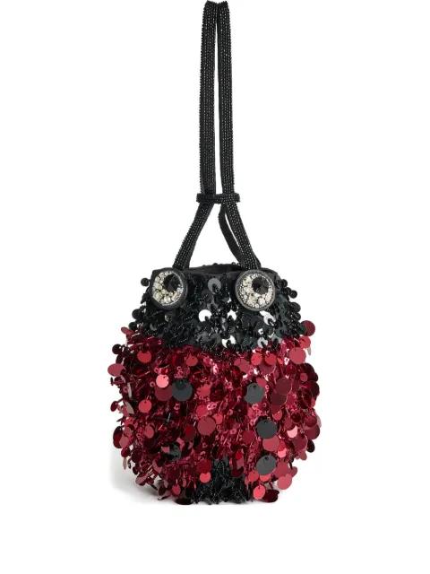 Ladybird sequin bucket bag by ANYA HINDMARCH
