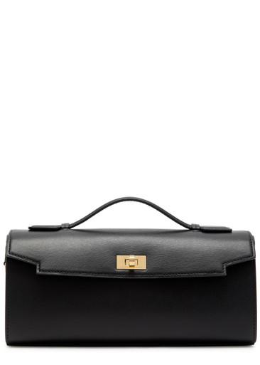 Mortimer saffiano leather clutch by ANYA HINDMARCH