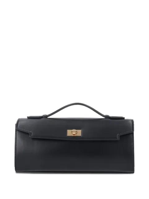 Mortimer top-handle clasp clutch by ANYA HINDMARCH