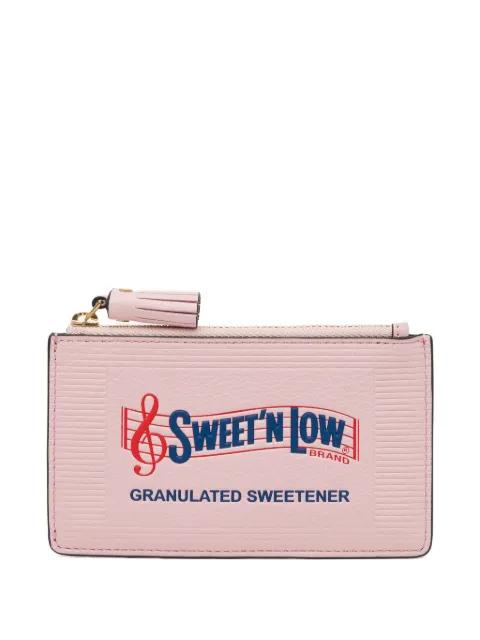 Sweet'N Low card holder by ANYA HINDMARCH