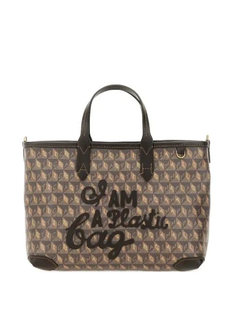 appliqué pattern tote bag by ANYA HINDMARCH