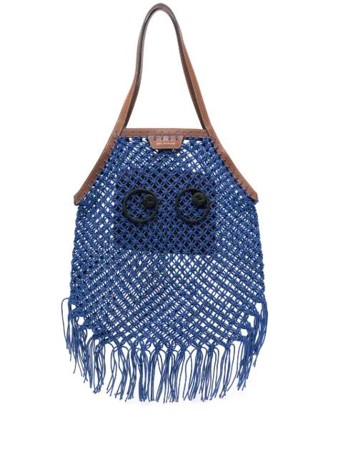 fringed tote bag by ANYA HINDMARCH