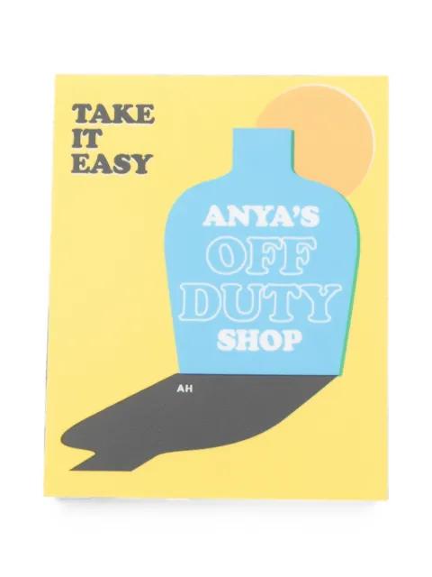 graphic-print sticker by ANYA HINDMARCH
