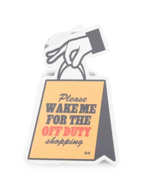 graphic-print sticker by ANYA HINDMARCH