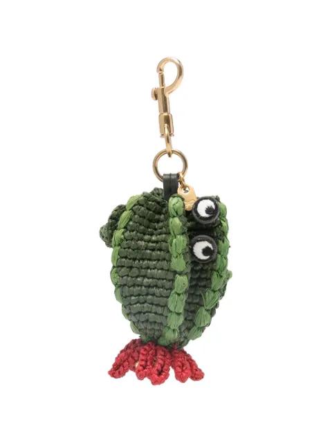 woven keyring by ANYA HINDMARCH