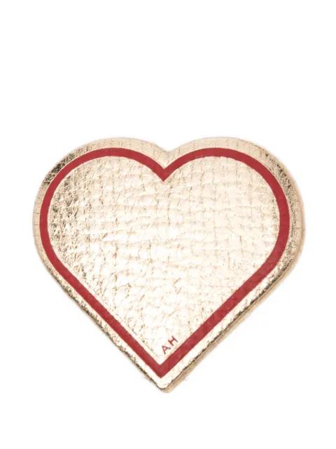 x Charlotte Stockdale heart-shaped sticker by ANYA HINDMARCH