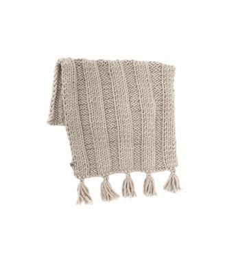 Boho Hand Knitted Baby Blanket by ANZY HOME