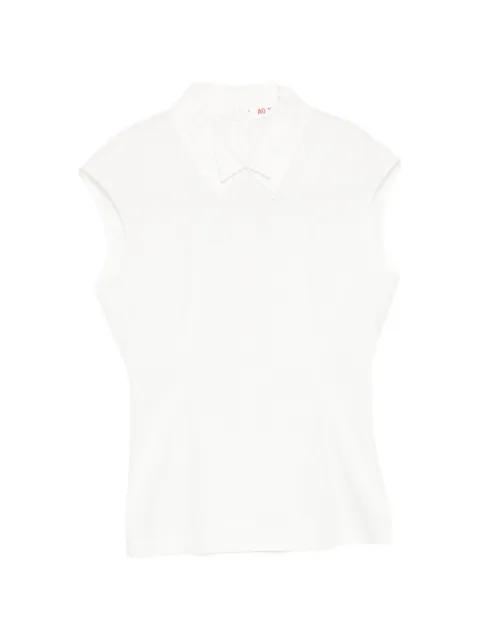 floral-embroidered blouse by AO YES
