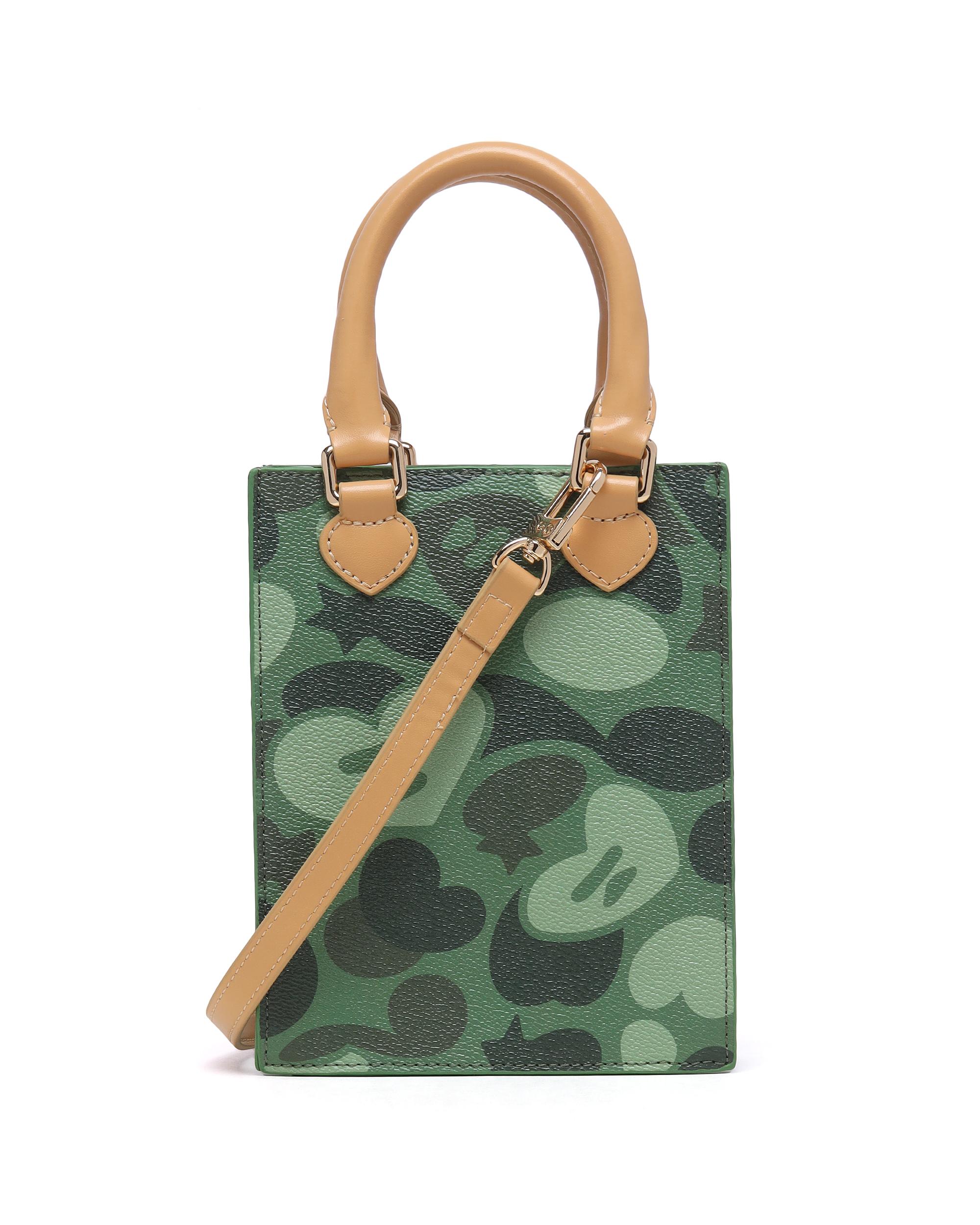 Camo handbag by APEE