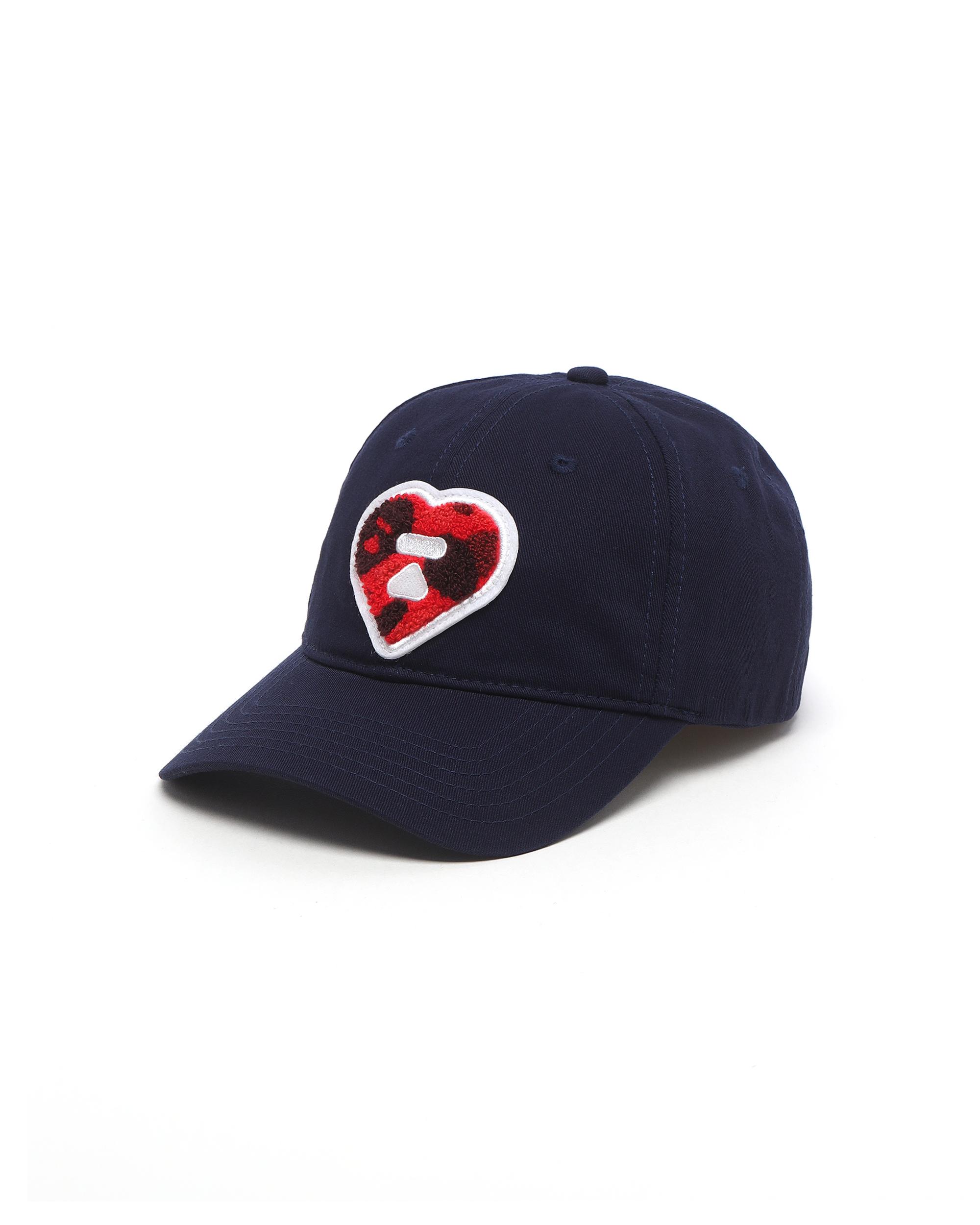 Camo heart logo cap by APEE