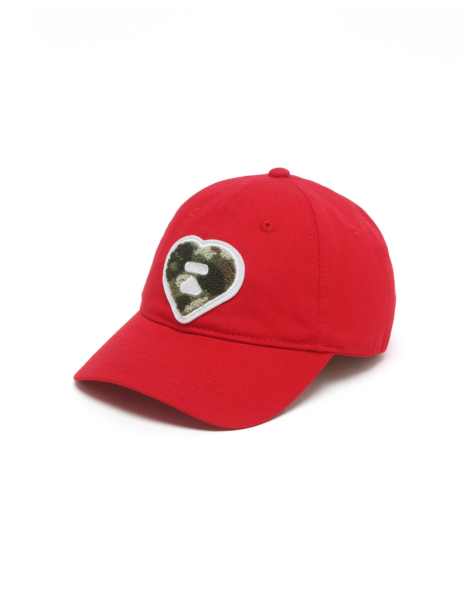 Camo heart logo cap by APEE