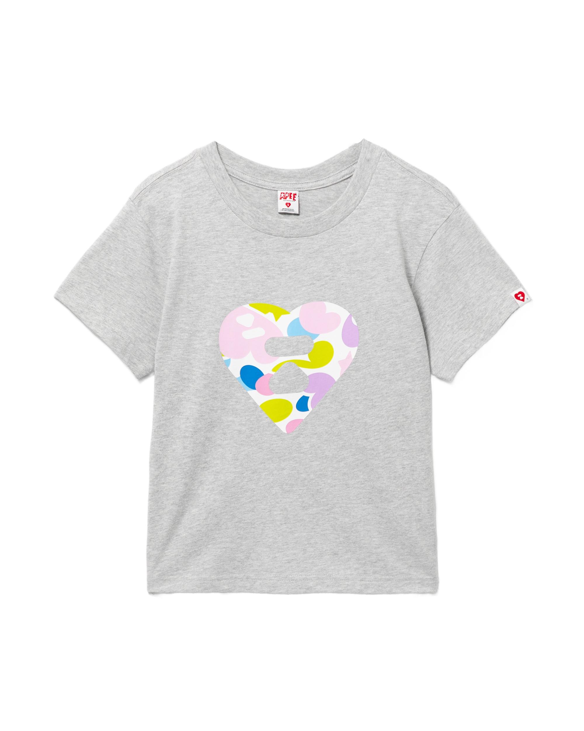 Camo logo tee by APEE