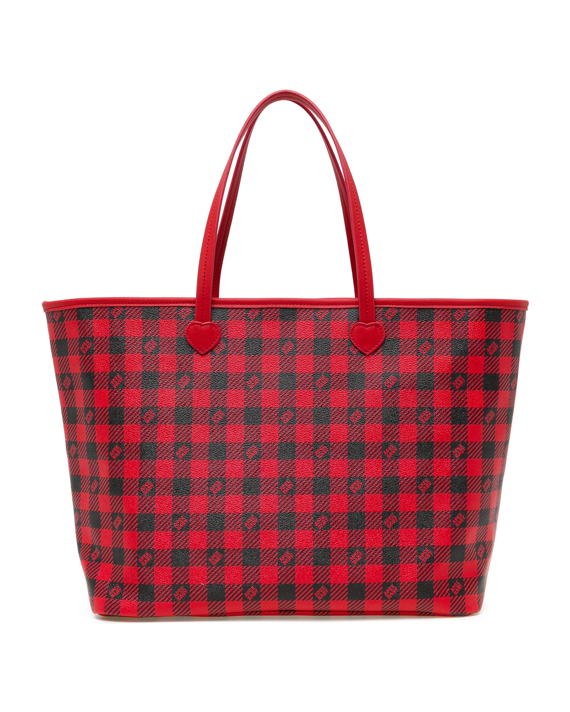 Check tote bag by APEE