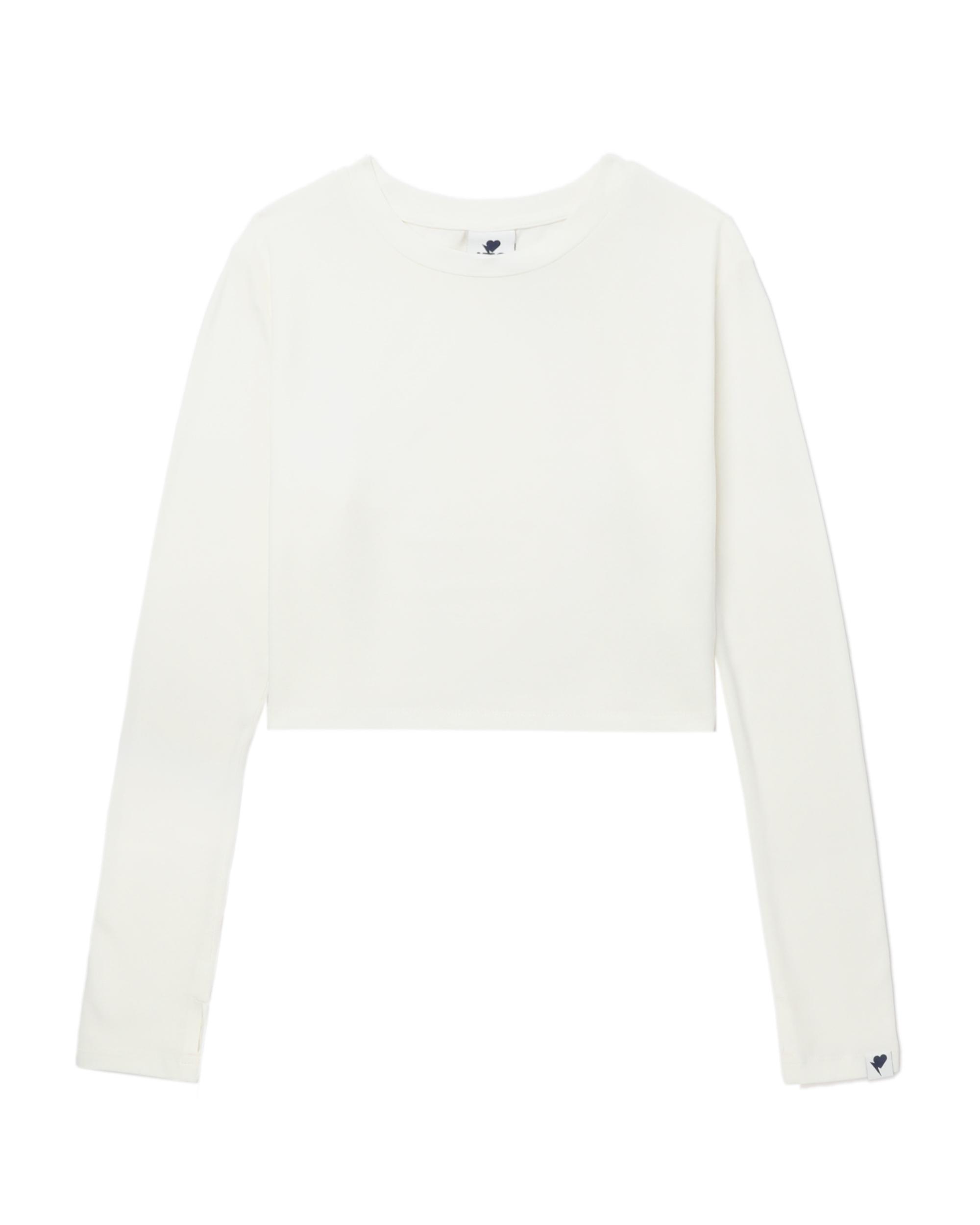 Cropped long sleeve tee by APEE