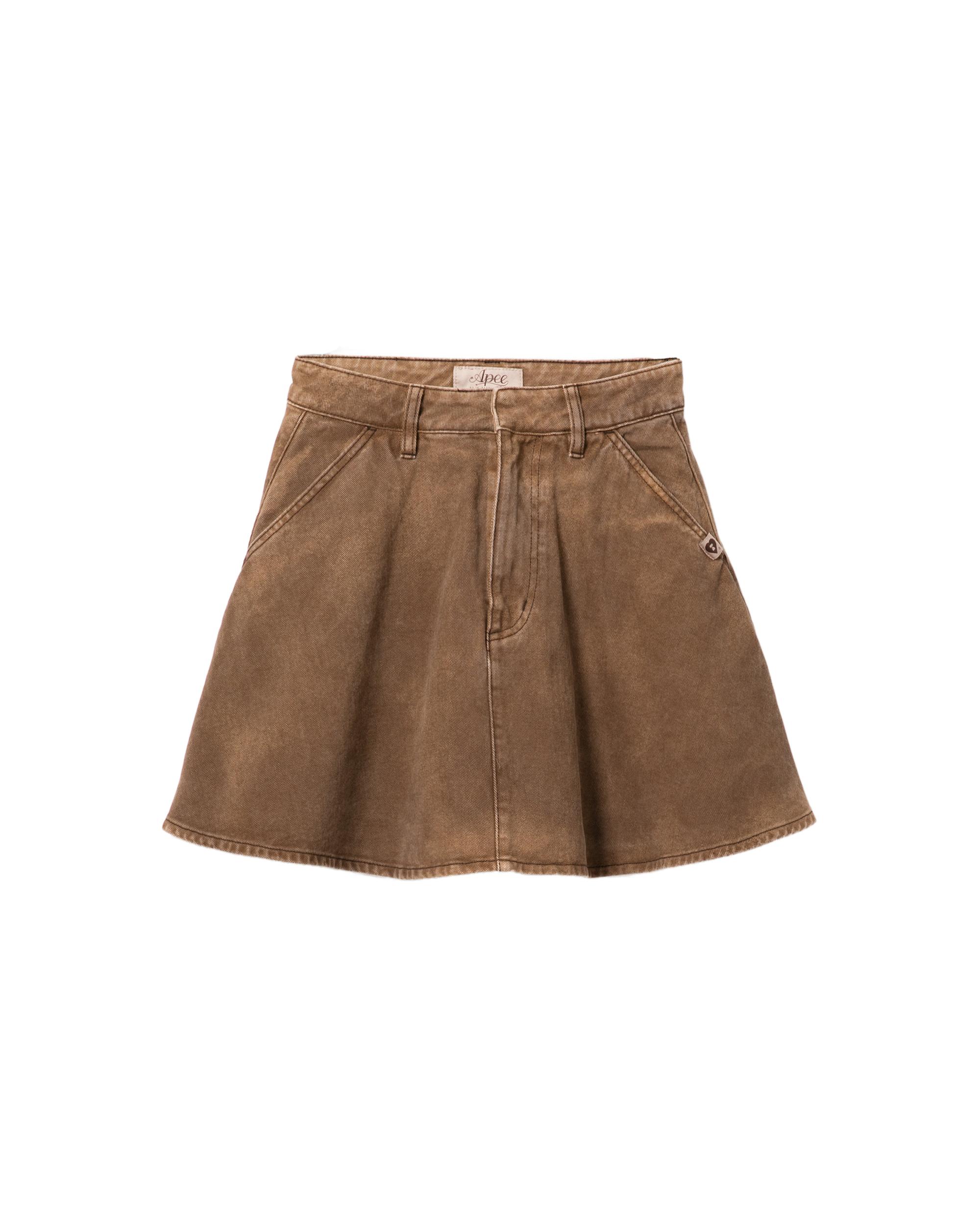 Denim mini skirt by APEE