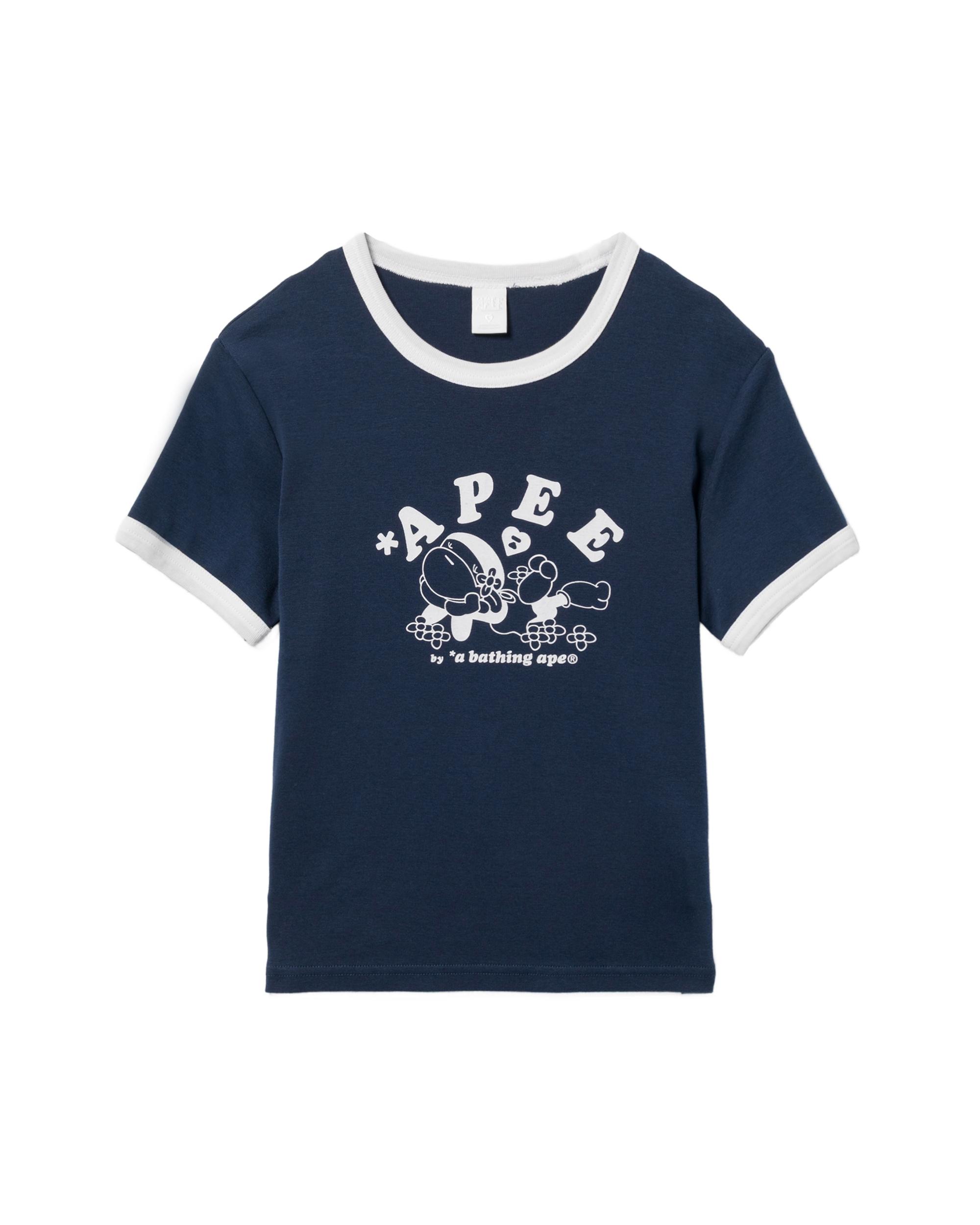 Graphic ringer tee by APEE