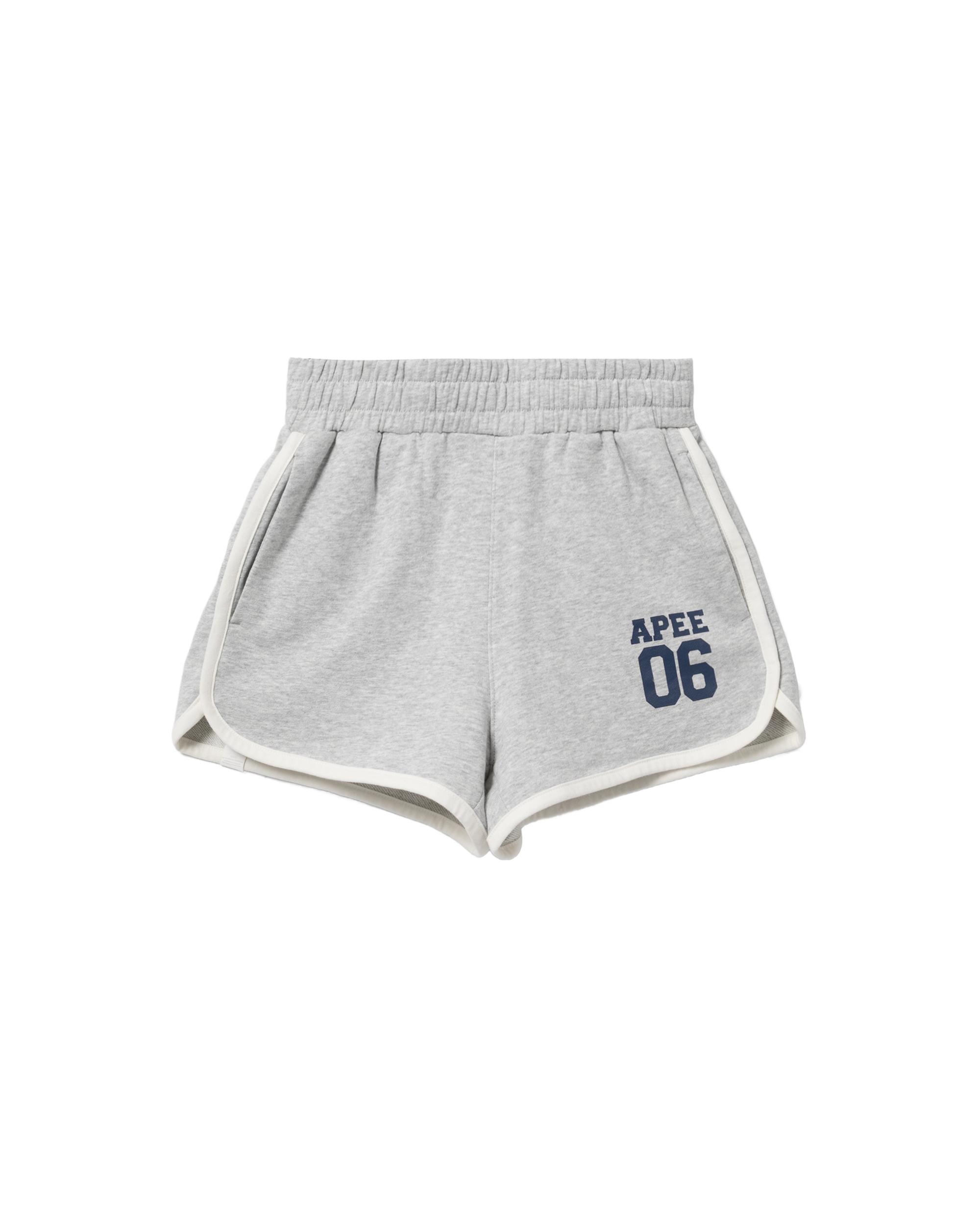 Graphic sweat shorts by APEE