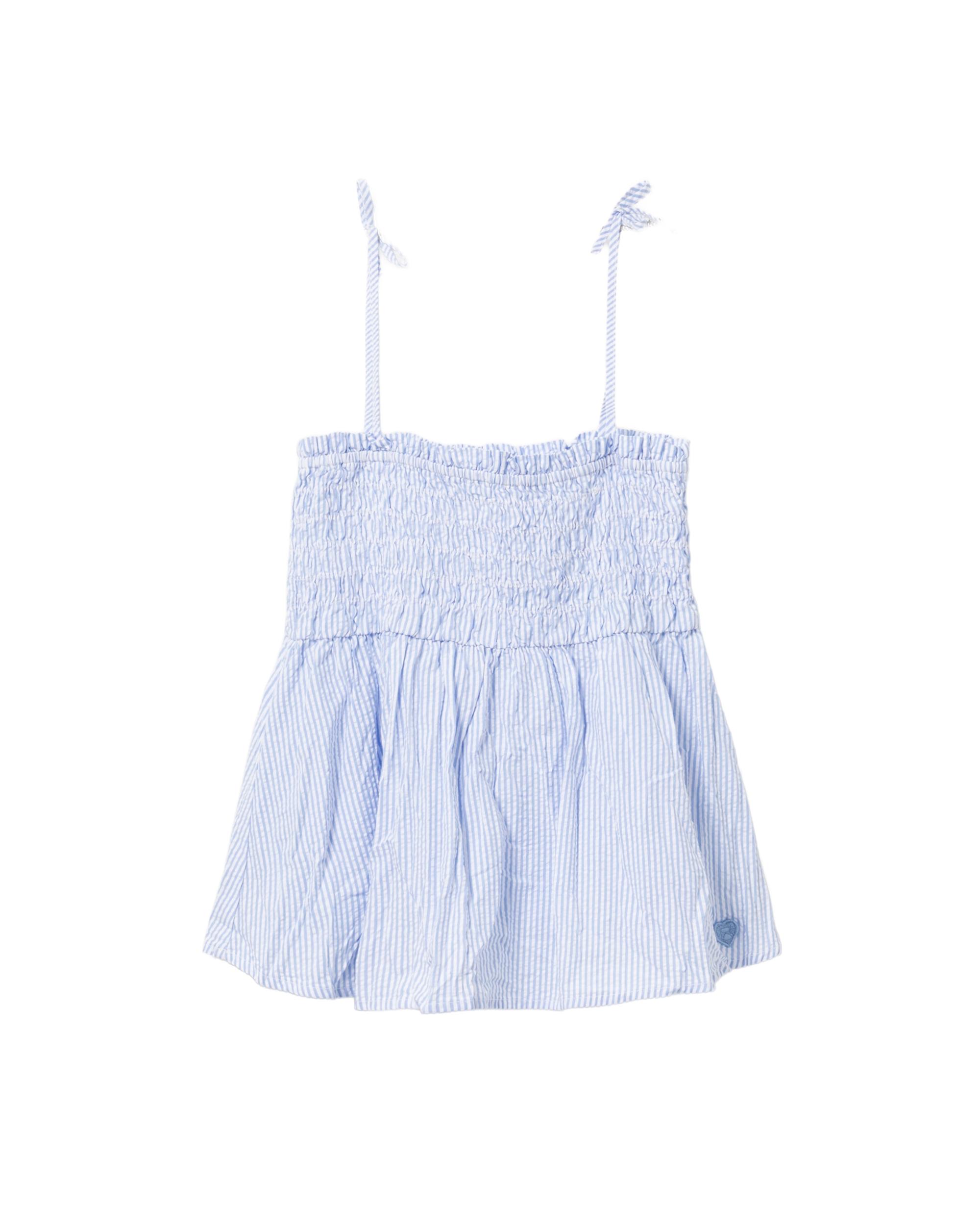 Heart badge woven stripe cami top by APEE