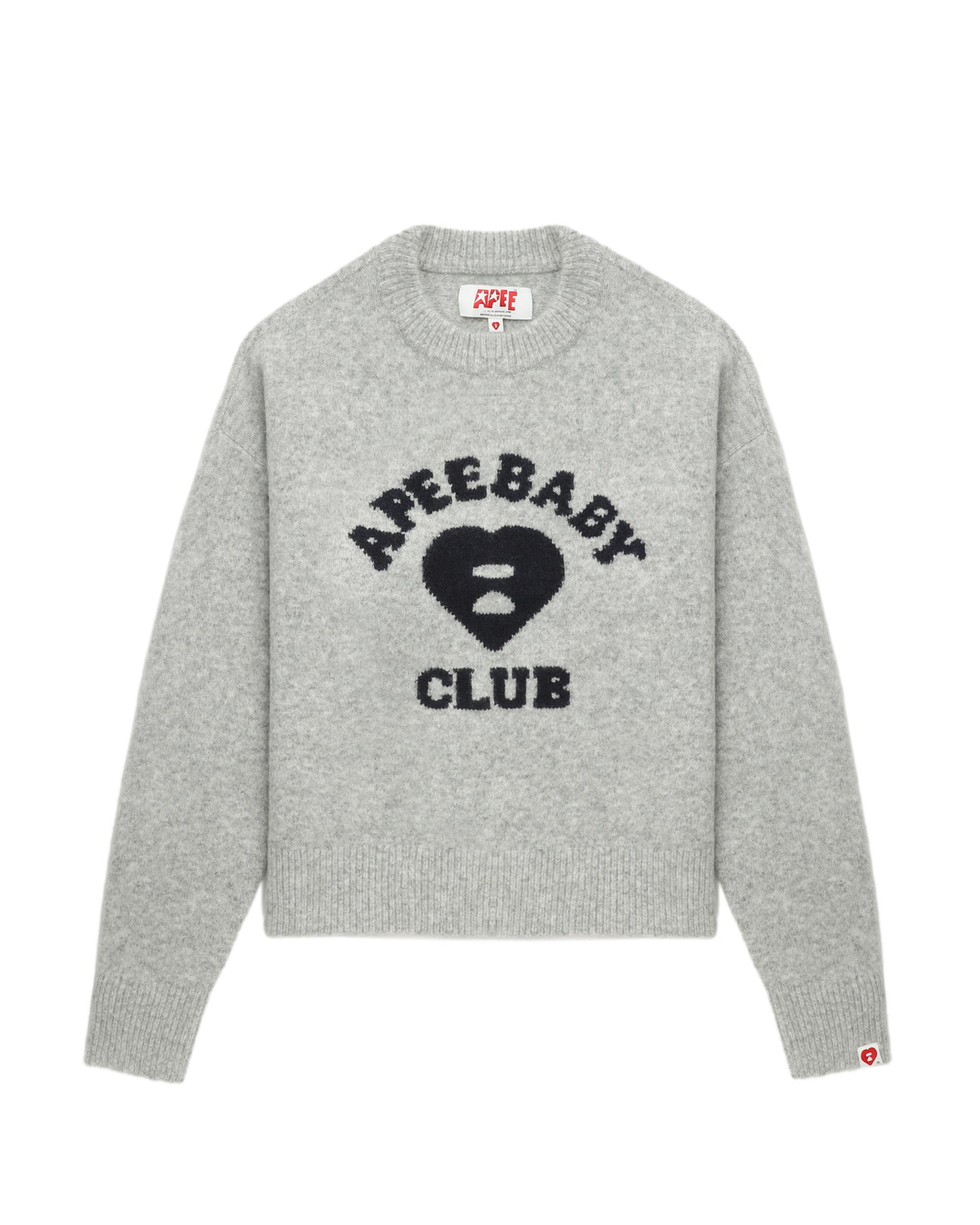 Heart logo sweater by APEE