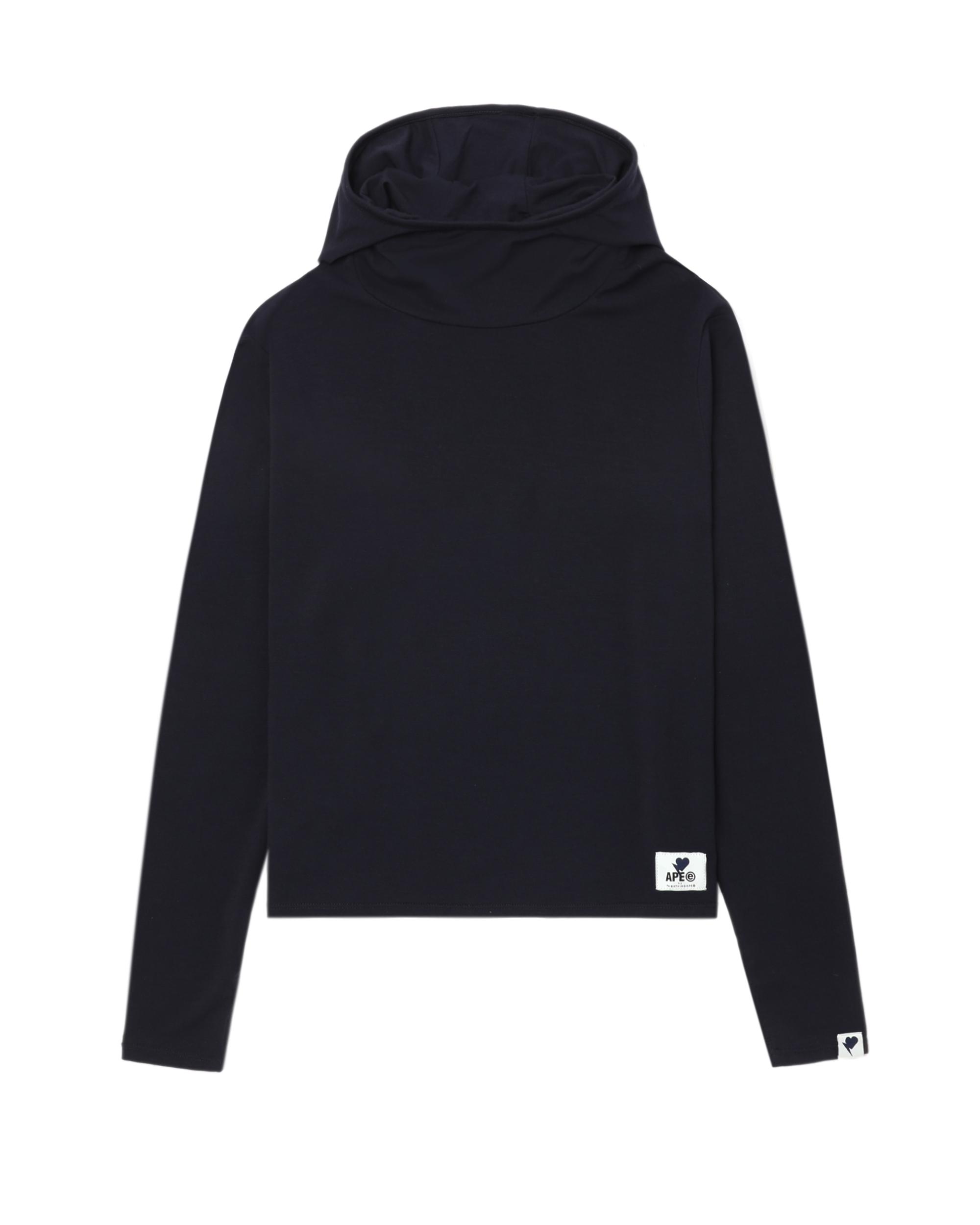 Hooded long sleeve tee by APEE