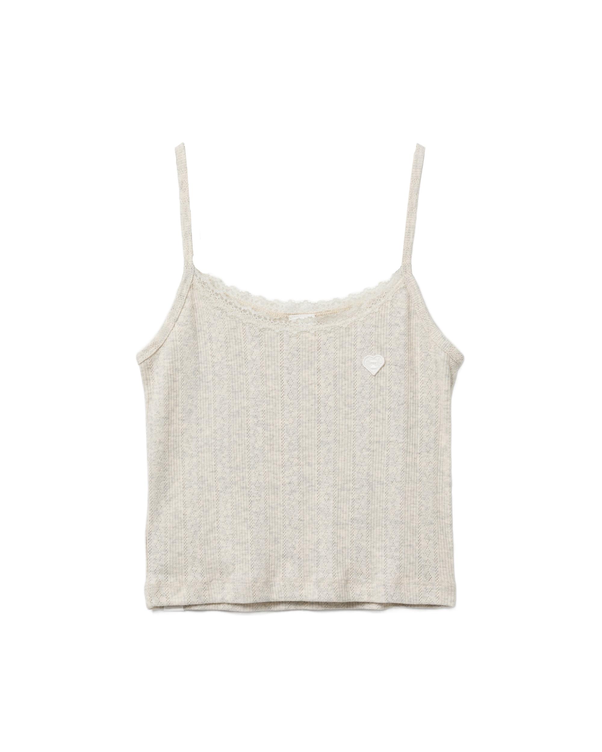Lace trim cami by APEE