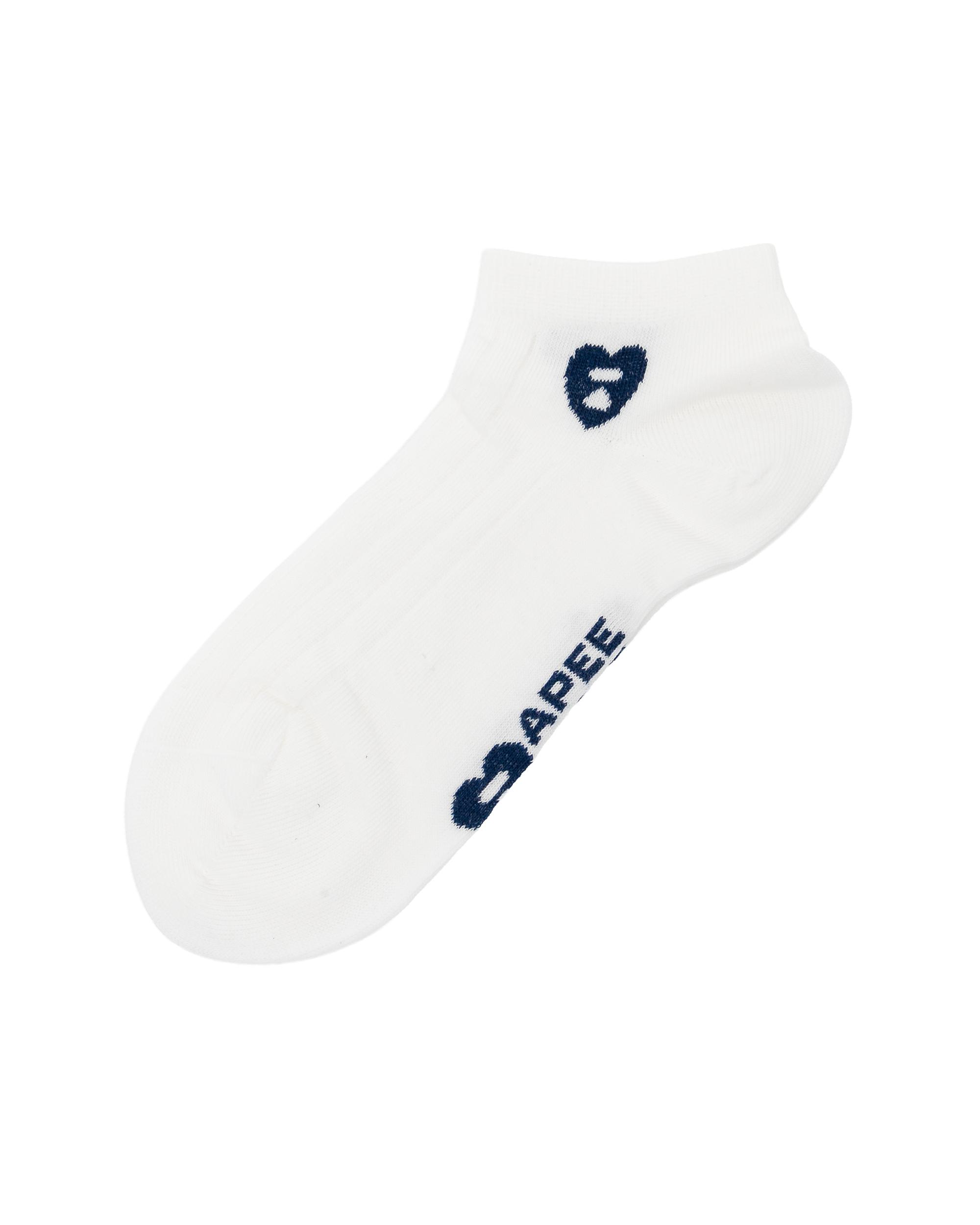 Logo ankle socks by APEE