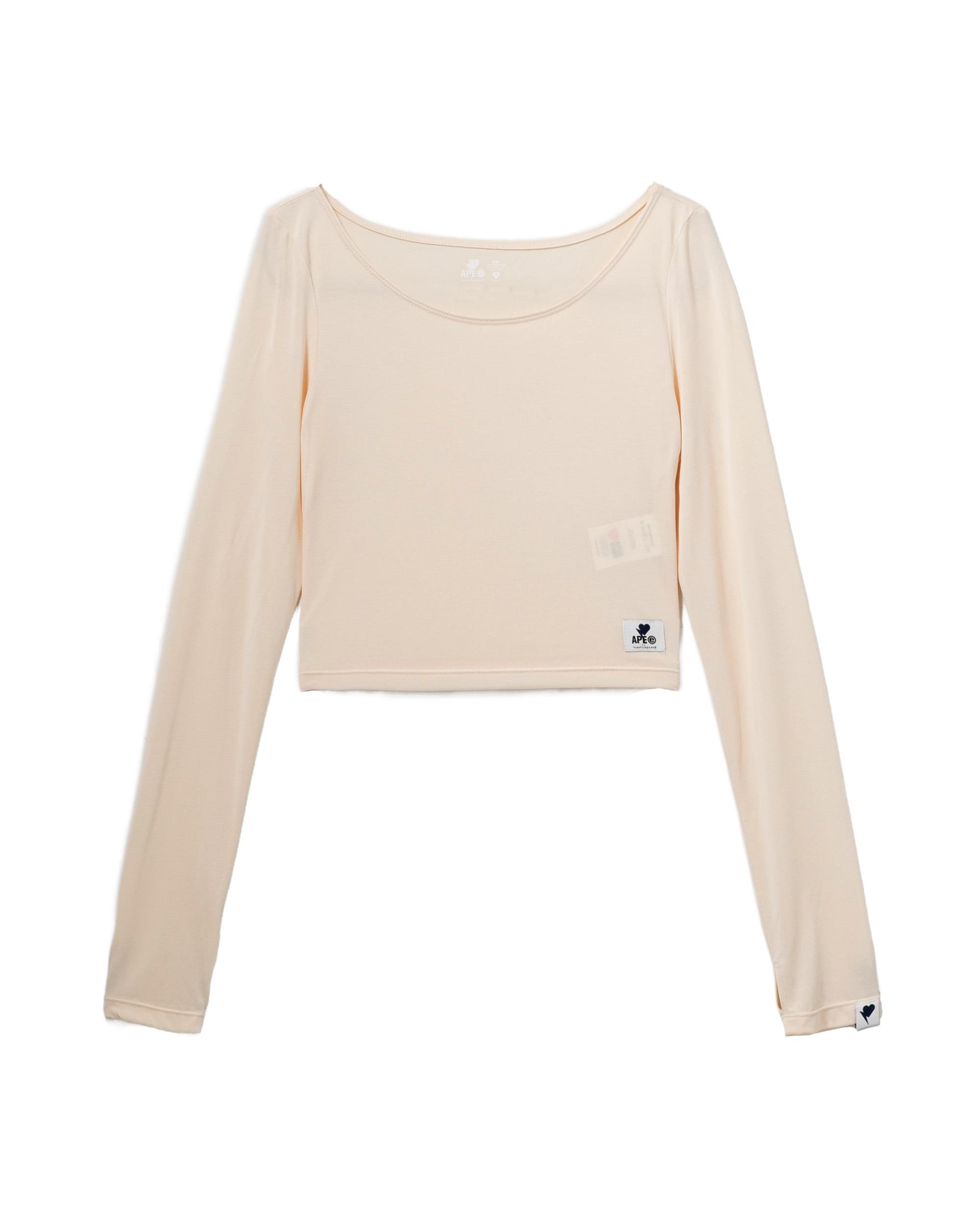 Logo long sleeve tee by APEE