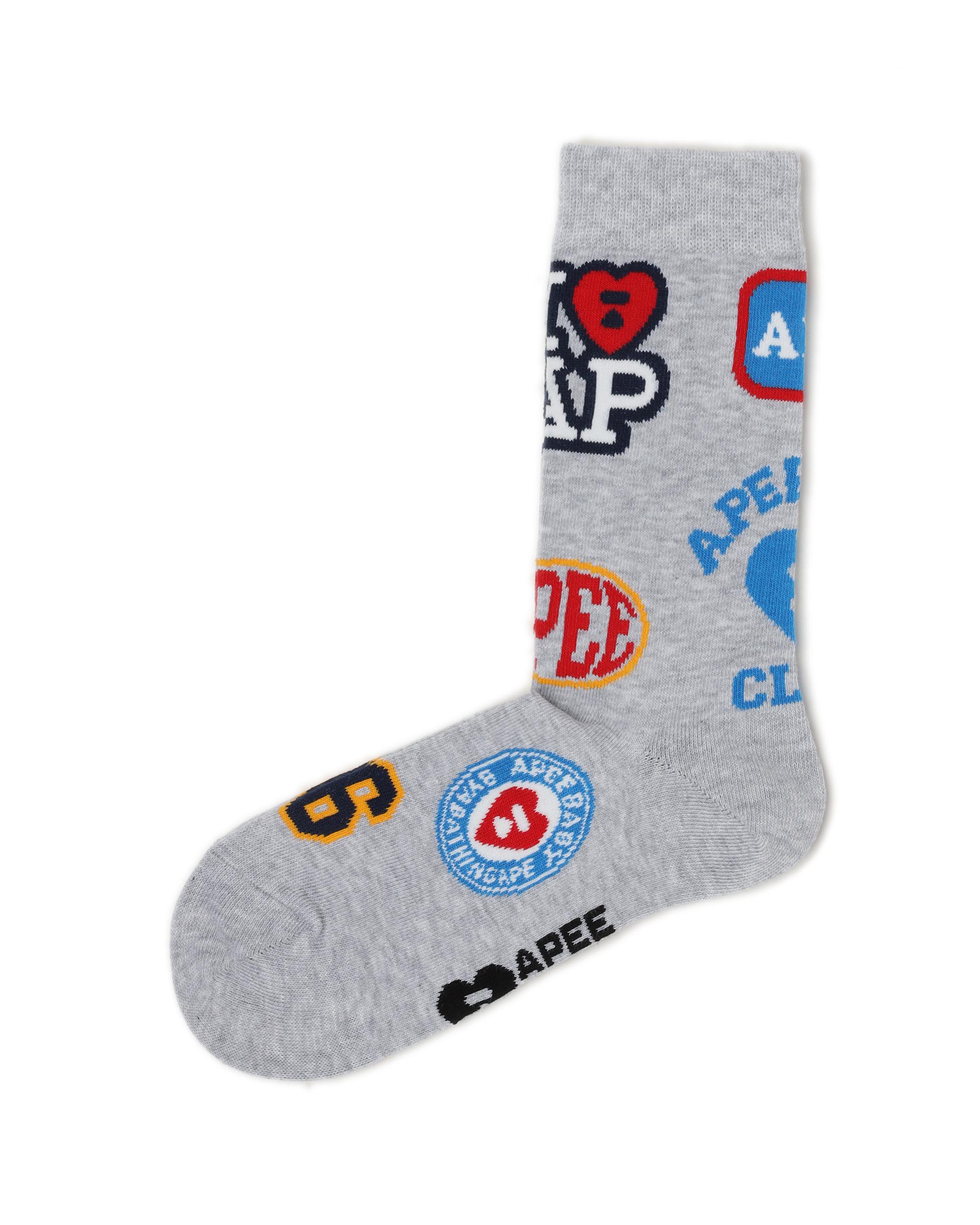 Multi-logo socks by APEE
