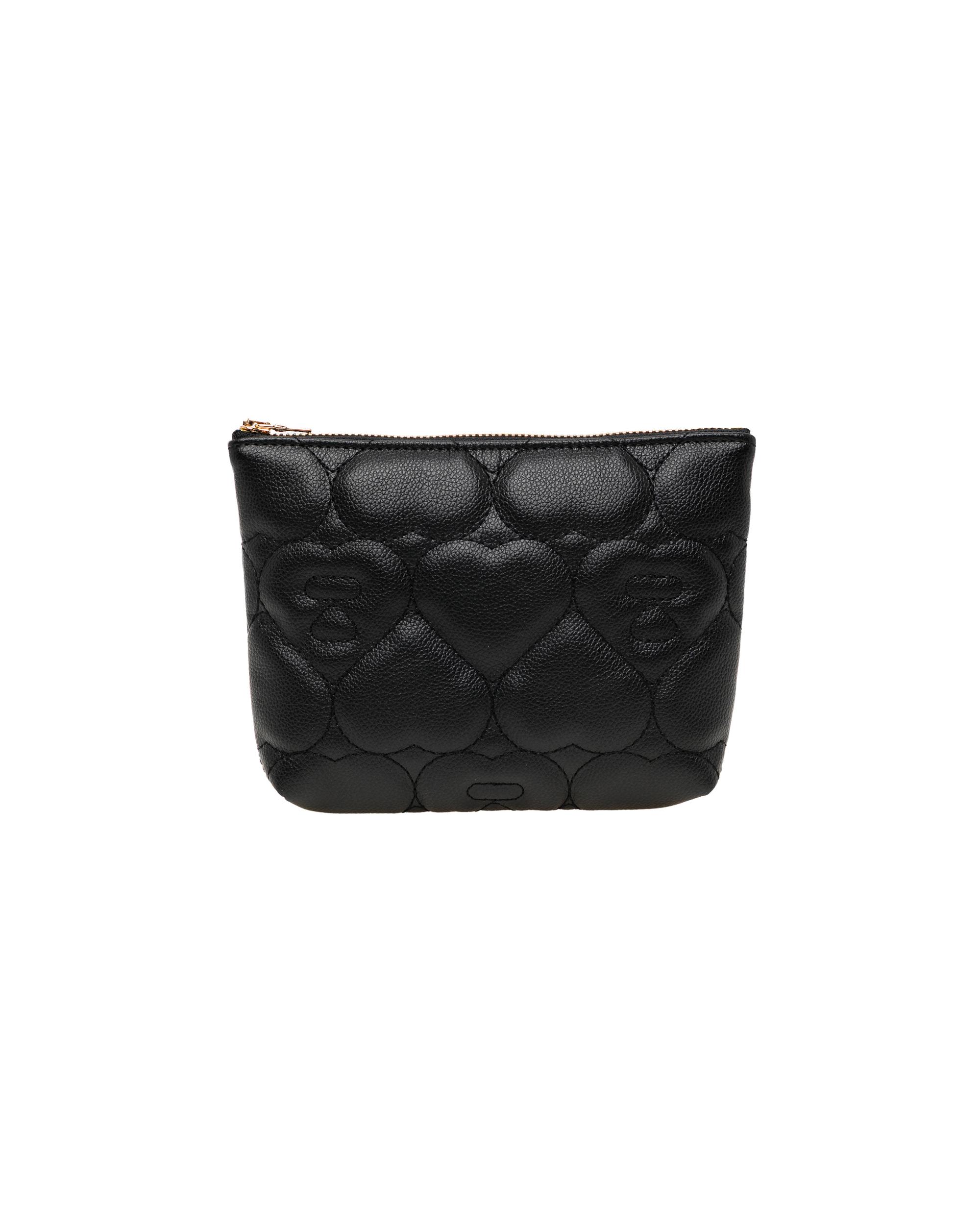 Quilted Heart Zip Pouch by APEE