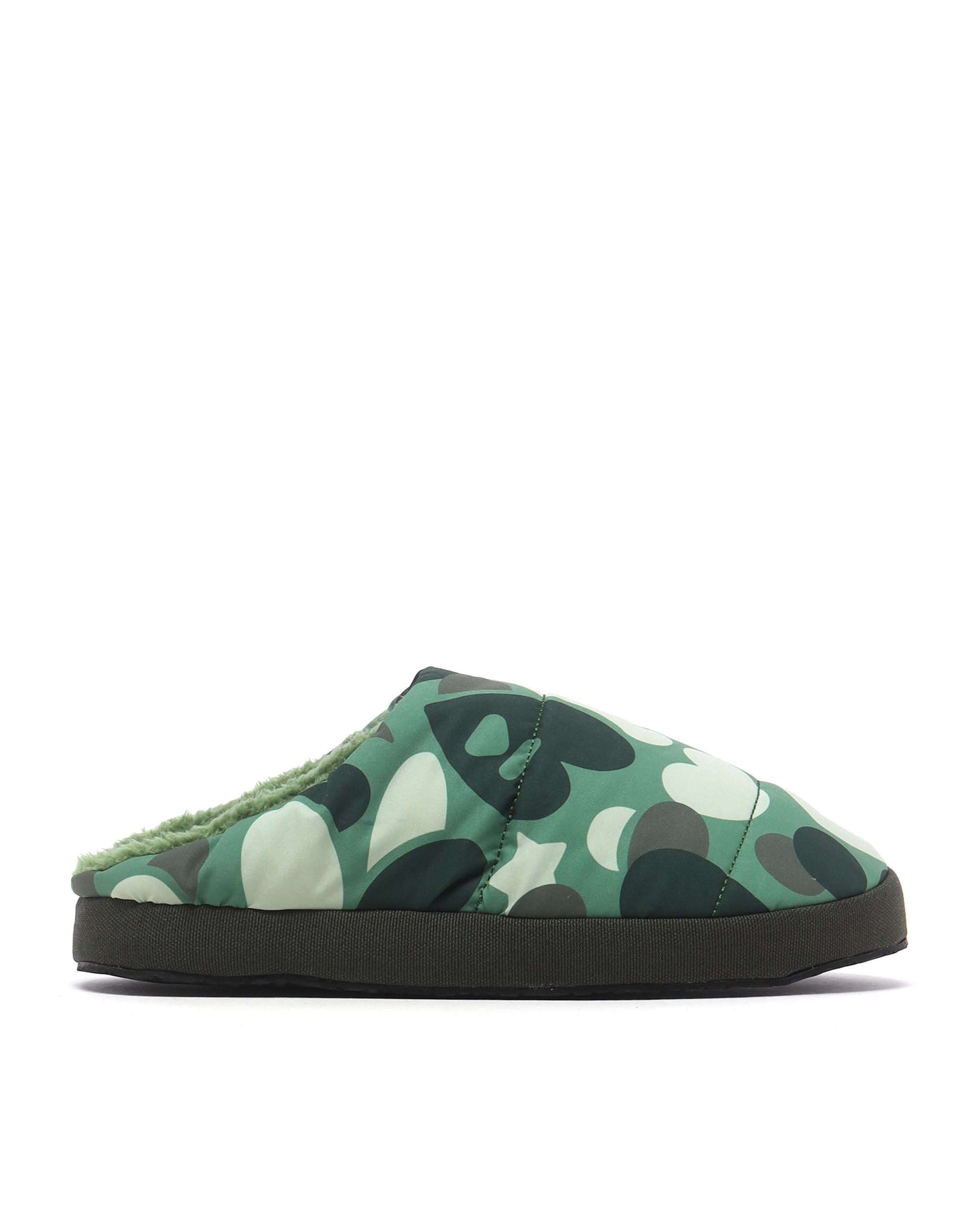 Quilted camo slippers by APEE