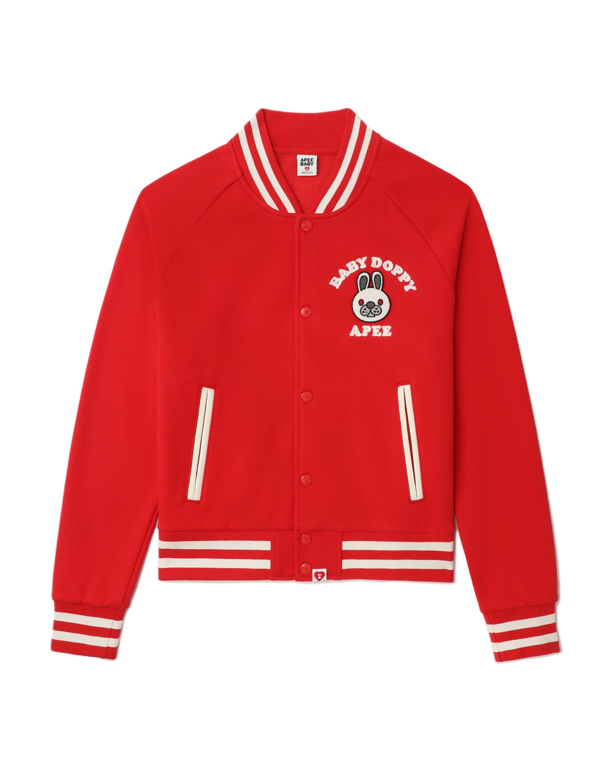 Rabbit patch varsity jacket by APEE