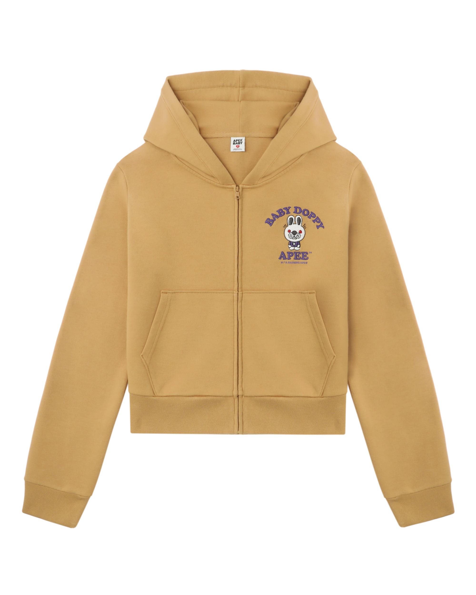 Rabbit zip-up hoodie by APEE