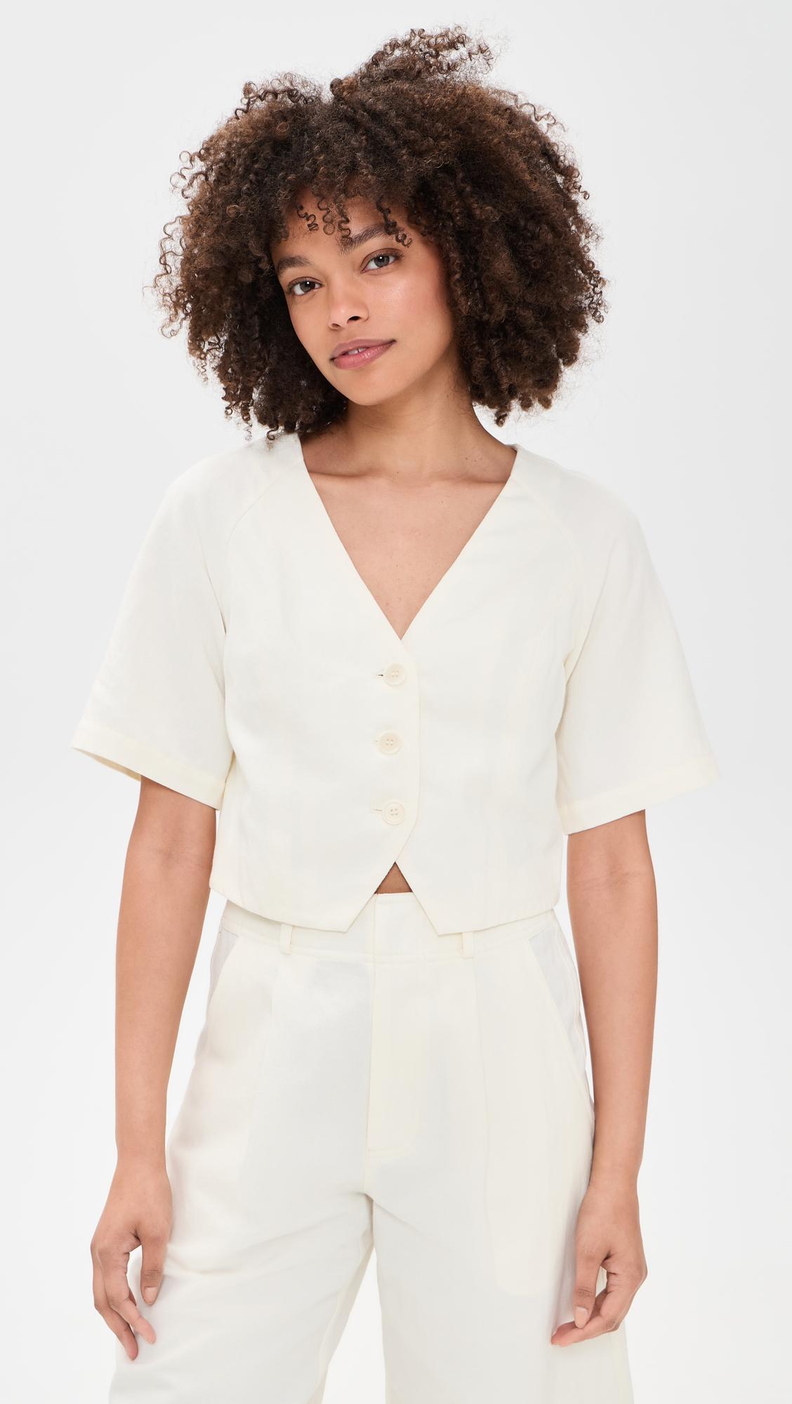 Lia Crop Blouse by APIECE APART