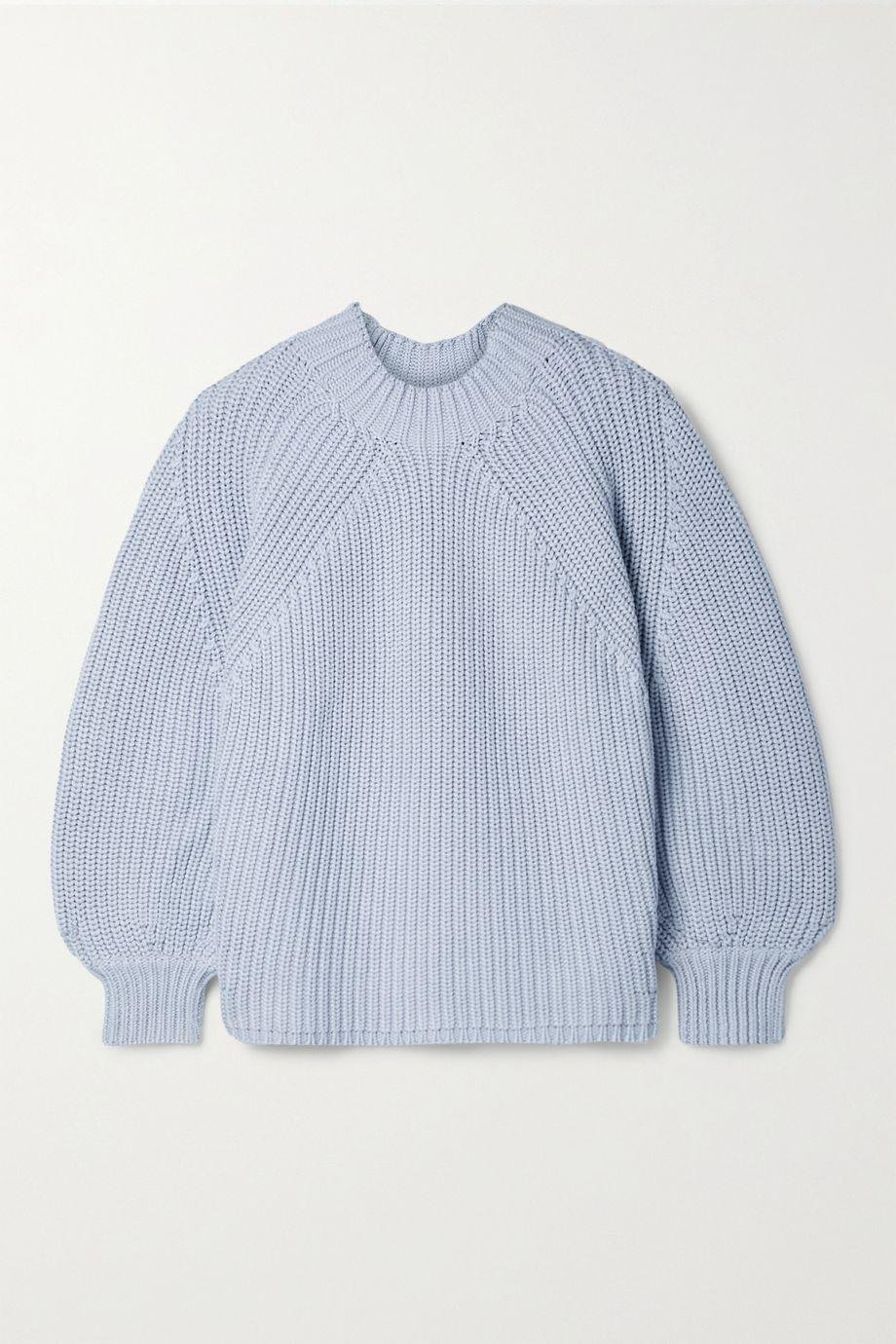 Nueva Merel ribbed cotton and cashmere-blend sweater by APIECE APART