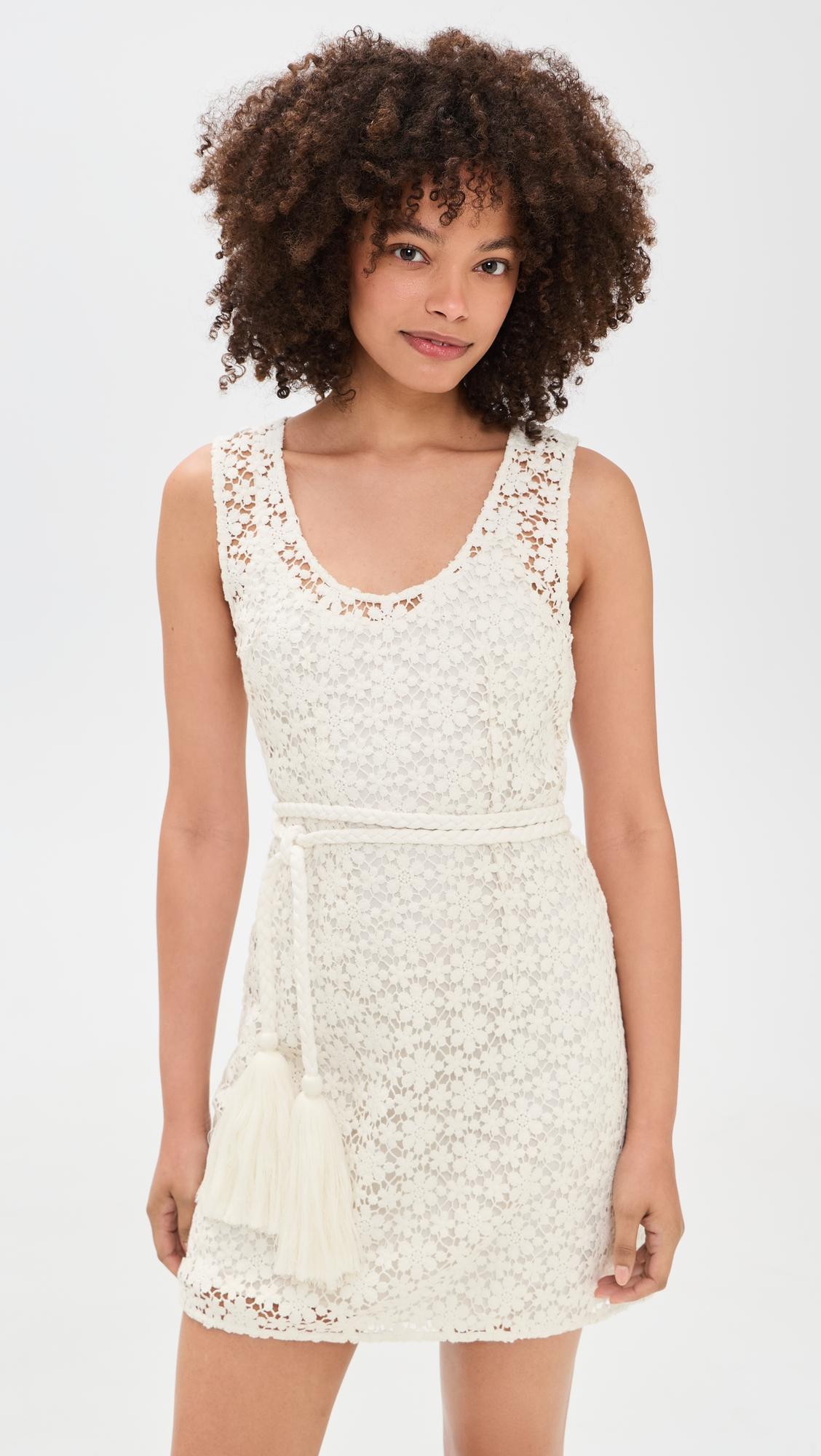 Rahel Tassel Mini Dress by APIECE APART