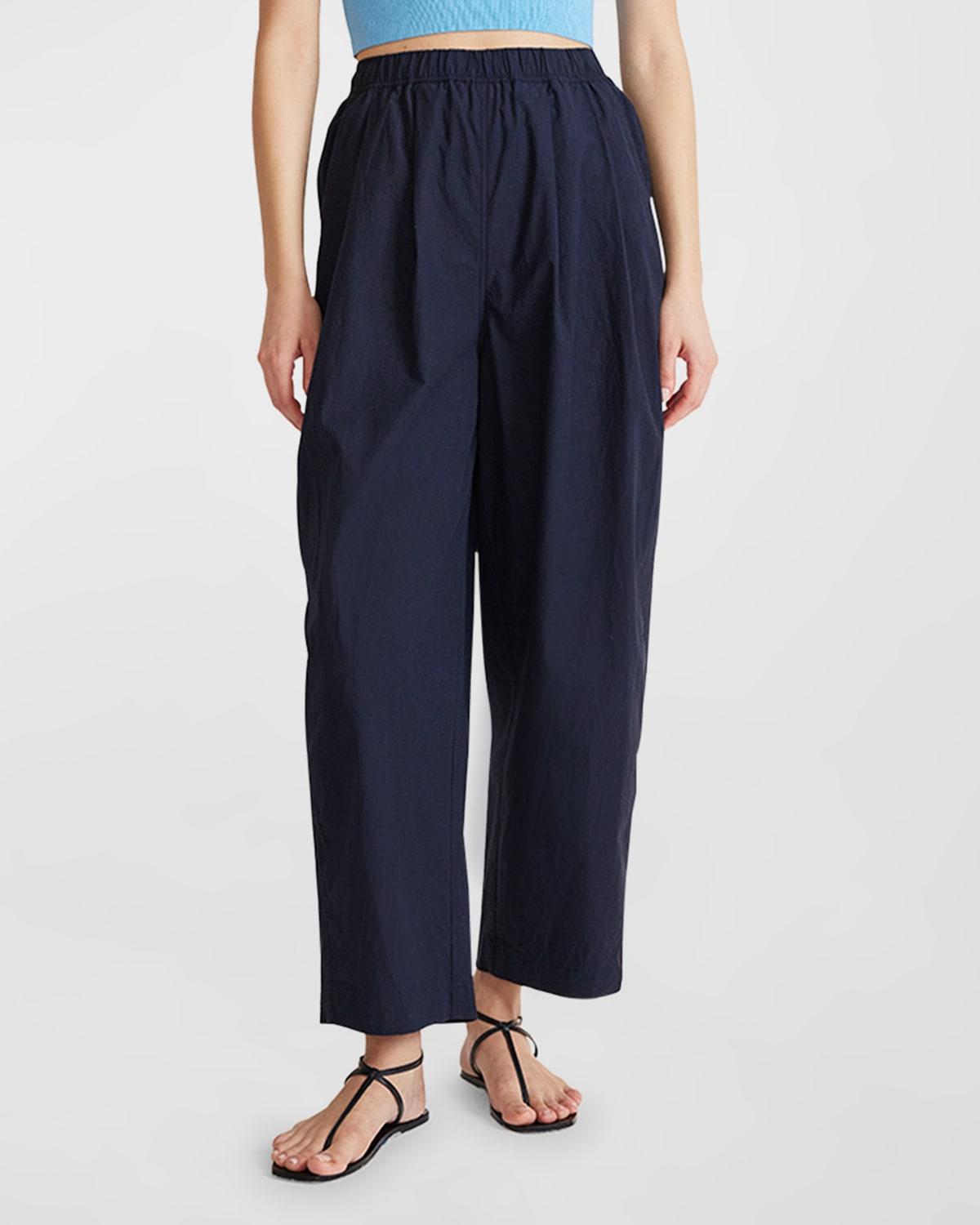 Spa Pleat Cropped Pants by APIECE APART