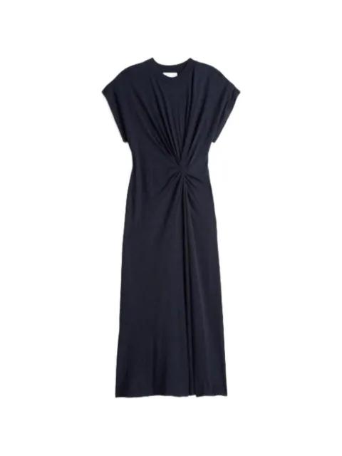 Volta twist-detail cap-sleeve dress by APIECE APART