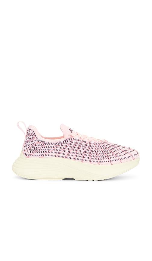 APL: Athletic Propulsion Labs TechLoom Zipline Sneaker in Pink by APL ATHLETIC PROPULSION LABS