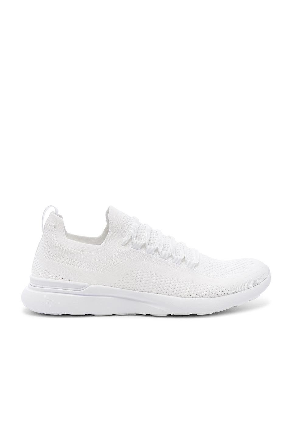 APL: Athletic Propulsion Labs Techloom Breeze Sneaker in White by APL ATHLETIC PROPULSION LABS