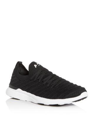 Women's Techloom Wave Lace-Up Knit Running Sneakers by APL ATHLETIC PROPULSION LABS