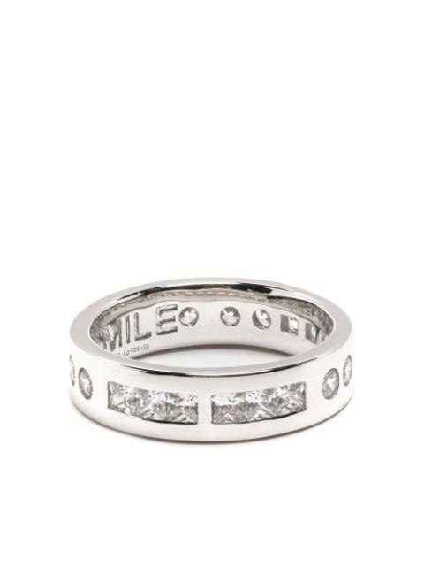 Smile Morse Code ring by APM MONACO