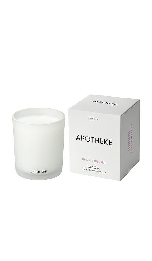 APOTHEKE Classic Candle in White by APOTHEKE